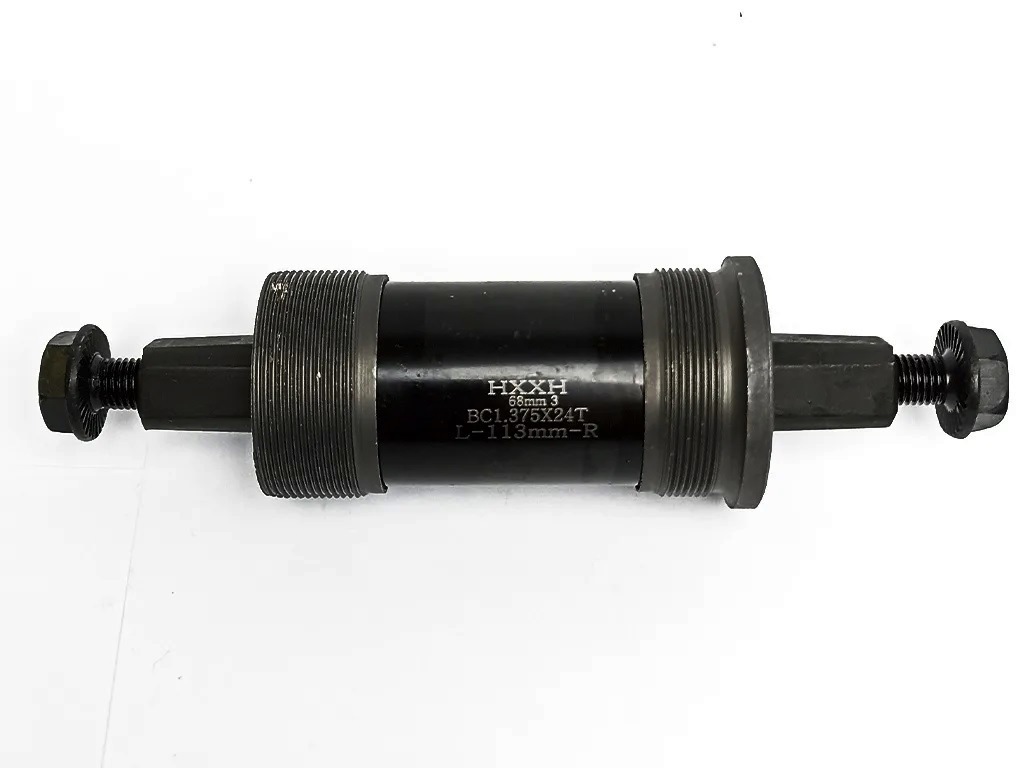 Каретка картридж VS с пром.подш под квадрат, ось 113мм, стакан 68мм, резьба 1,37*24Т