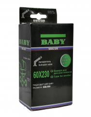 Велокамера 10х1.75/2.125 (60х230) A/V 90° BABY