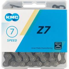 Цепь велосипедная 116 звеньев 1/2x3/32 Z7 KMC с замком
