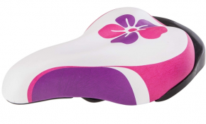 Седло велосипедное детское, 215х150мм, родительская ручка, TRIX