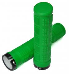 Грипсы велосипедные, 135мм, с кольцом фиксатором, резина TPE, SZ-061A, TT