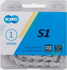 Цепь велосипедная 112 звеньев 1/2х1/8 KMC