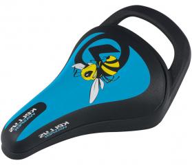 Седло велосипедное детское, 245x145мм, родительская ручка, KLS WASPER
