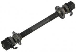 Ось передняя 3/8х145мм конуса с пыльником, на гайках