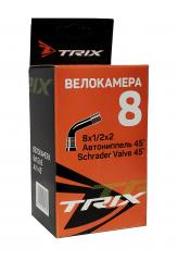 Велокамера 8*1/2х2.0 A/V 45° TRIX