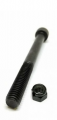 Болт Fox стальной 8х70 мм черный