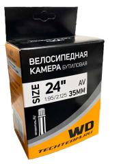 Велокамера 24x1.95/2.125, AV-35mm, WD
