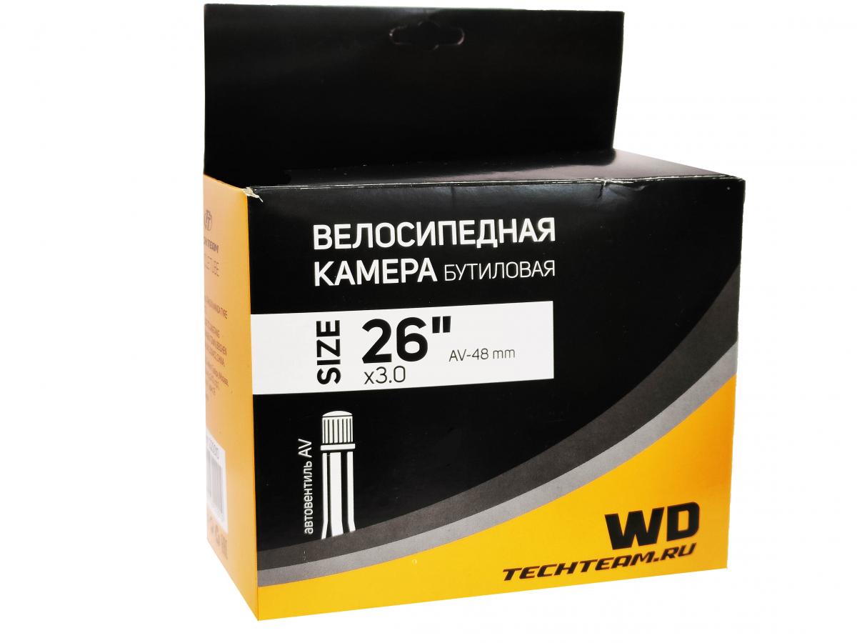 Велокамера 26x3.0, AV-48mm, WD