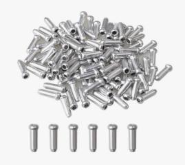 Троса наконечник 2мм, алюминий, 500 шт. в бутылочке