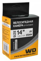 Велокамера 14x1.95/2.125, AV-35mm, WD