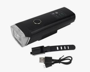 Фонарь велосипедный, передний, аккумуляторный 350 lumen, XPG-047, JM