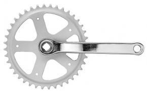 Шатун правый, 40T, 140мм, хром, BB
