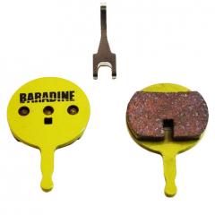 Тормозные колодки, Disk, DS-38S, BARADINE
