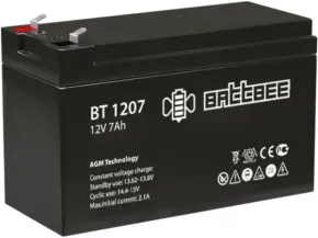 Аккумулятор для электротраспорта BATTBEE BT 12v 7Ah