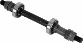Ось заднего колеса MTB 3/8*175мм черн для алюм.втул. с пром подшипником Shunfeng