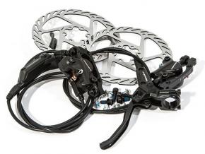 Комплект передний гидравлических тормозов C-Spark (F:180/R:160)