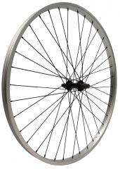 Колесо в сборе R28 переднее, V-brake, гайка, одинарный, 36отв (для дорожного велосипеда)