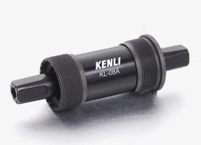 Каретка резьба BC 1,37x24T L/R, пром. подшипники, 68*116 мм, сталь, KL-08A-68/116-B, Kenli