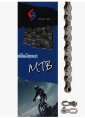 Цепь велосипедная 116 звеньев 7-8 скоростей MAYA