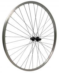 Колесо в сборе R28 переднее, V-brake, гайка, двойной, 36отв (для дорожного велосипеда)