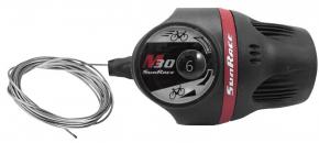 Шифтер (grip-shift), на 7 скоростей, правый,TSM37-R70S, SUNRACE