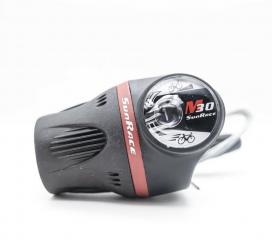 Шифтер (grip-shift), на 3 скорости, левый, TSM37-LFOS, SUNRACE