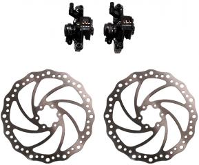 Комплект дисковых механических тормозов 180