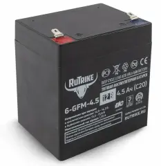 Аккумулятор для электротранспорта, 12V4.5Ah, C20 (6-GFM-4,5), RuTrike  (C20)
