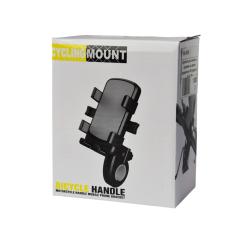 Держатель для смартфона , крепление на руль (вращение на 360 градусов), QX-23, JM