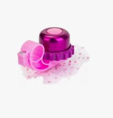 Звонок велосипедный 24AW розово-фиолетовый