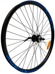 Колесо в сборе R27,5 заднее, Disk, эксцентрик, трещотка, двойной, AL, 36отв, (Adrenalin)