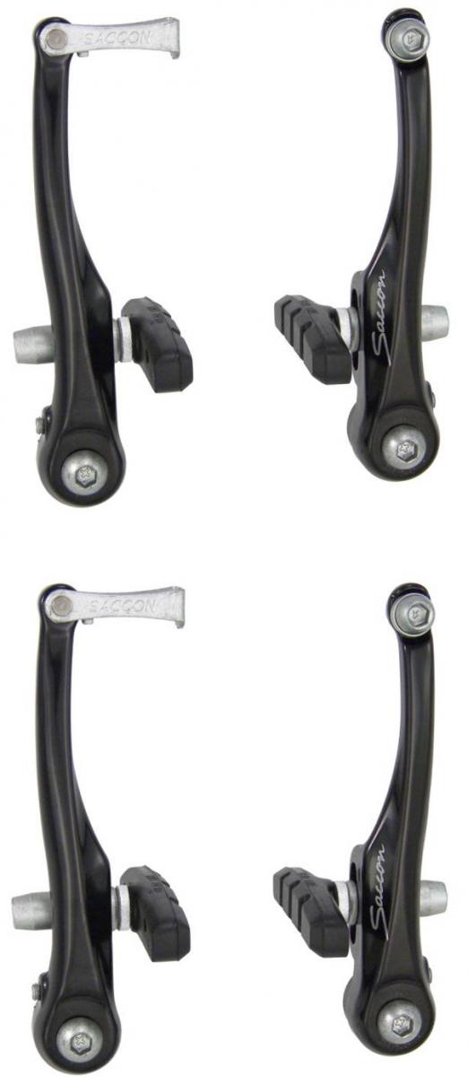 Комплект тормозов BMX (передний и задний), U-Brake, рычаг 110мм, колодки 60мм, BB